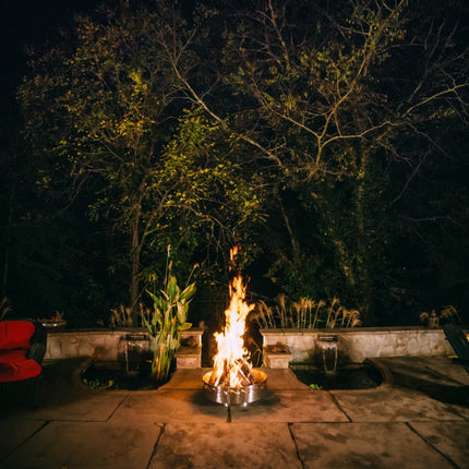 Fire Pit Art Fire Surfer Fire Pit: Wood, Gas, or Propane Options