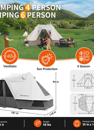 KingCamp Khan Villa Tent
