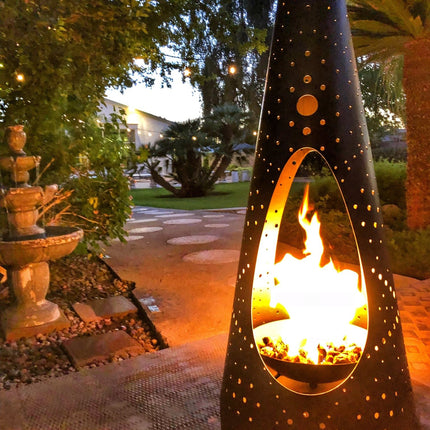 Modfire Tribalfire 4ft Wood Burning Fireplace