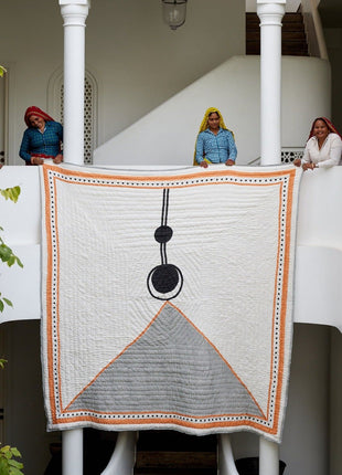 Powered By People Bauhaus Quilt