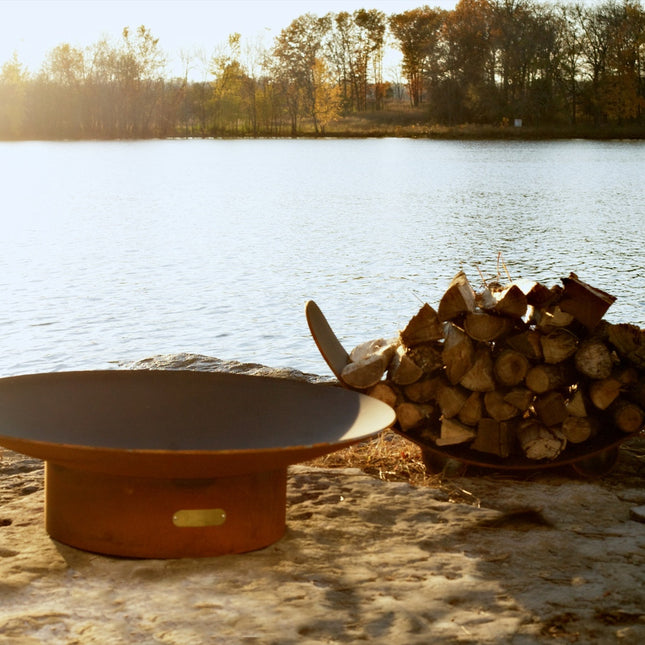 Fire Pit Art Asia 36" Fire Pit: Wood, Gas, or Propane Options