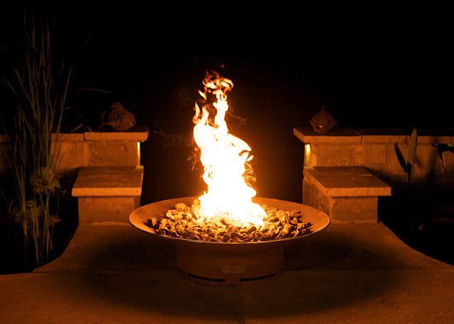 Fire Pit Art Asia 36" Fire Pit: Wood, Gas, or Propane Options