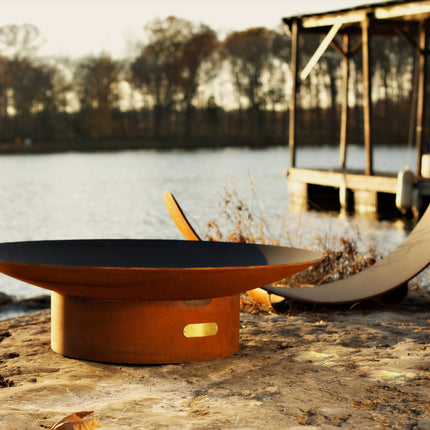 Fire Pit Art Asia 36" Fire Pit: Wood, Gas, or Propane Options