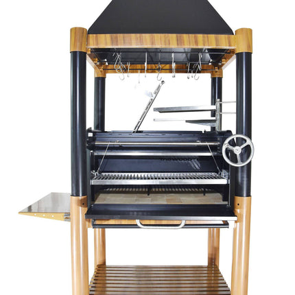 Tagwood BBQ 02SI Argentine Santa Maria Style Wood Fire & Charcoal Gaucho Grill PRE-ORDER