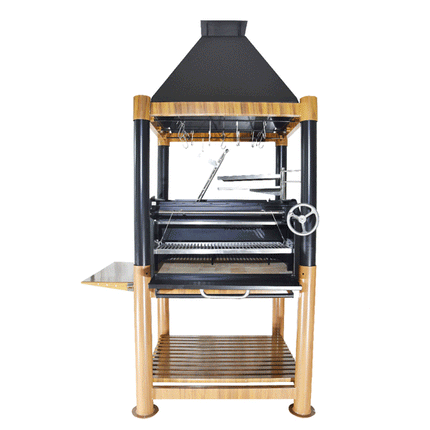 Tagwood BBQ 02SI Argentine Santa Maria Style Wood Fire & Charcoal Gaucho Grill PRE-ORDER