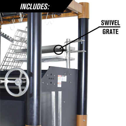 Tagwood BBQ 02SI Argentine Santa Maria Style Wood Fire & Charcoal Gaucho Grill PRE-ORDER