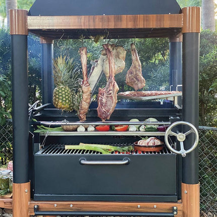 Tagwood BBQ 02SI Argentine Santa Maria Style Wood Fire & Charcoal Gaucho Grill PRE-ORDER