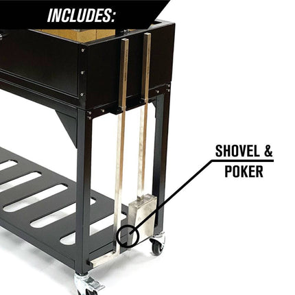 Tagwood BBQ 03SI Argentine Santa Maria Wood Fire & Charcoal Gaucho Grill