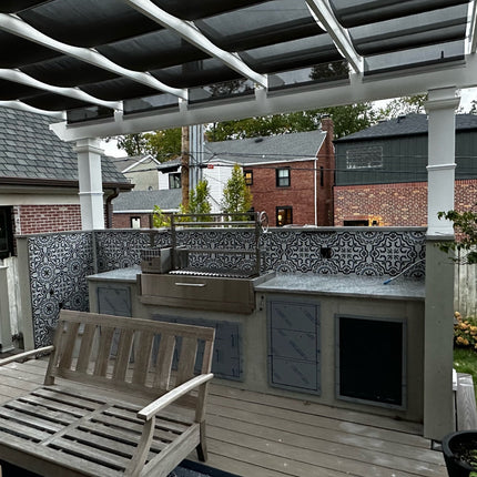 Tagwood BBQ 05SS Santa Maria Argentine Wood Fire & Charcoal Gaucho Built in Grill