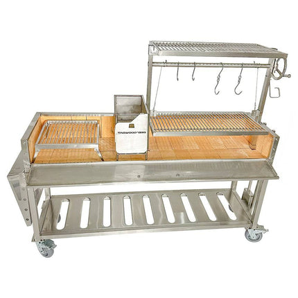 Tagwood BBQ 06SS Argentine Santa Maria Wood Fire & Charcoal Gaucho Grill