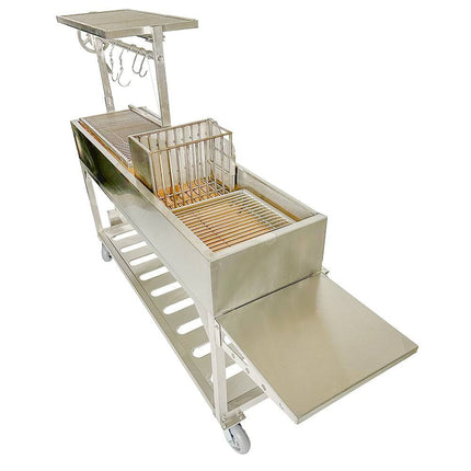 Tagwood BBQ 06SS Argentine Santa Maria Wood Fire & Charcoal Gaucho Grill