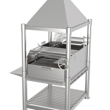 Tagwood BBQ 12SS Argentine Santa Maria Wood Fire & Charcoal Gaucho Grill