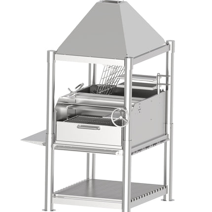 Tagwood BBQ 12SS Argentine Santa Maria Wood Fire & Charcoal Gaucho Grill