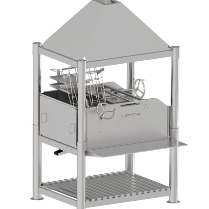 Tagwood BBQ 12SS Argentine Santa Maria Wood Fire & Charcoal Gaucho Grill