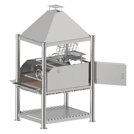 Tagwood BBQ 12SS Argentine Santa Maria Wood Fire & Charcoal Gaucho Grill