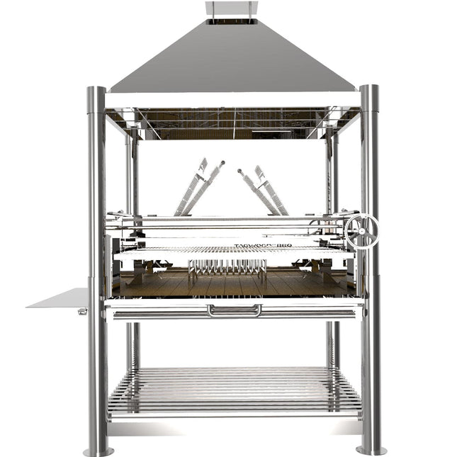 Tagwood BBQ 22SS XL Argentine Santa Maria Wood Fire & Charcoal Gaucho Grill