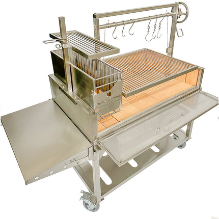 Tagwood BBQ 23SS XL Argentine Santa Maria Wood Fire & Charcoal Gaucho Grill