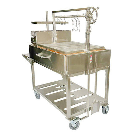 Tagwood BBQ 23SS XL Argentine Santa Maria Wood Fire & Charcoal Gaucho Grill