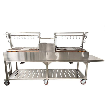 Tagwood BBQ 24SS Double Argentine Santa Maria Wood Fire & Charcoal Gaucho Grill PRE-ORDER