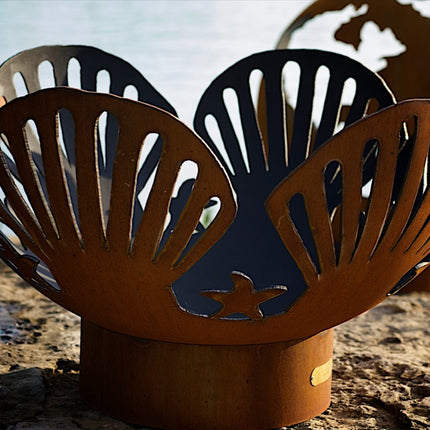 Fire Pit Art Barefoot Beach Fire Pit: Wood, Gas, or Propane Options