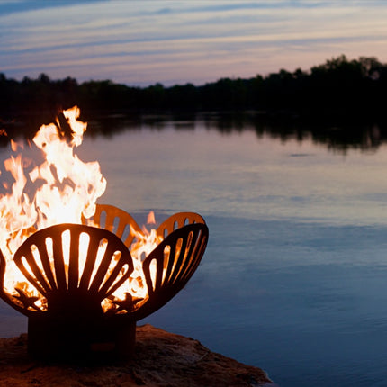 Fire Pit Art Barefoot Beach Fire Pit: Wood, Gas, or Propane Options