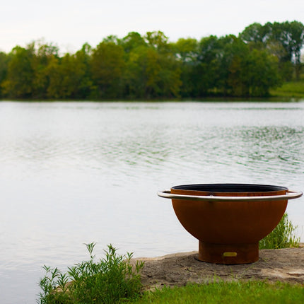 Fire Pit Art Bella Luna Fire Pit: Wood, Gas, or Propane Options