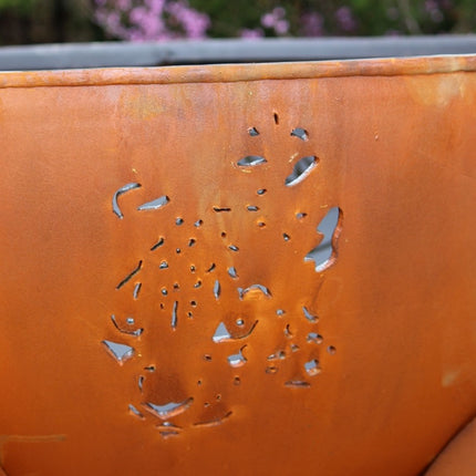 Fire Pit Art Africa's Big Five Fire Pit: Wood, Gas, or Propane Options