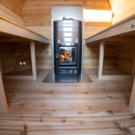Leisurecraft Canadian Timber MiniPOD Sauna - Electric Heater Options
