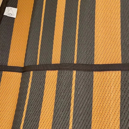 Striped Bell Tent Floor Matting Cover | 20' (6M) Size