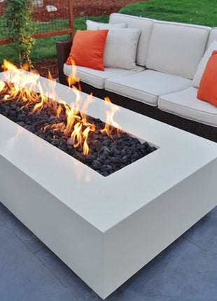 The Outdoor Plus 108" Coronado Fire Pit Powder Coated