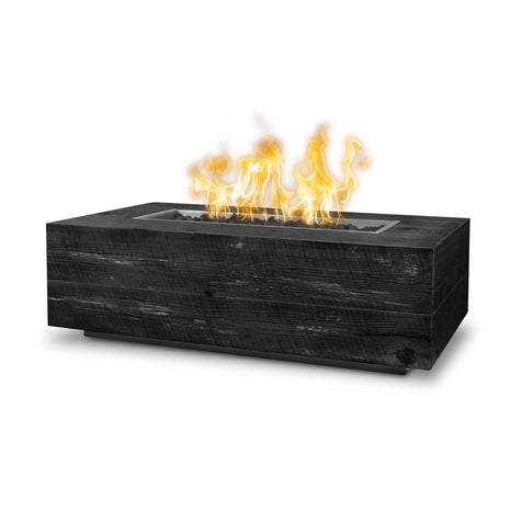 The Outdoor Plus 60" Coronado Woodgrain Concrete Fire Pit