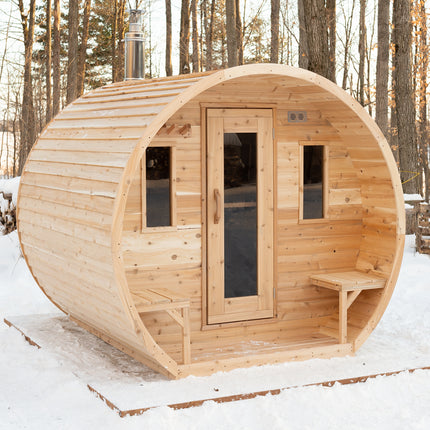 Leisurecraft Canadian Timber Elation Sauna - Electric Heater Options