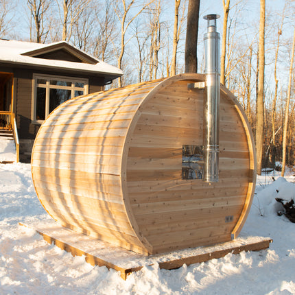 Leisurecraft Canadian Timber Elation Sauna - Electric Heater Options