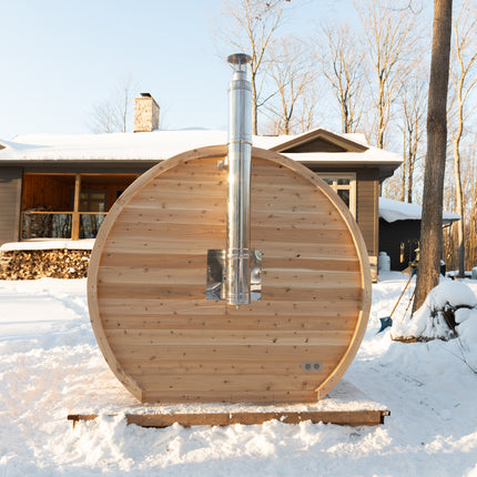 Leisurecraft Canadian Timber Elation Sauna - Electric Heater Options