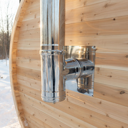 Leisurecraft Canadian Timber Elation Sauna - Electric Heater Options