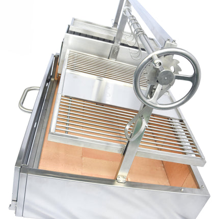 Tagwood BBQ 25SS XL Built-In Santa Maria Argentine Wood Fire & Charcoal Gaucho Grill