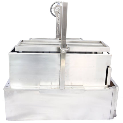 Tagwood BBQ 25SS XL Built-In Santa Maria Argentine Wood Fire & Charcoal Gaucho Grill