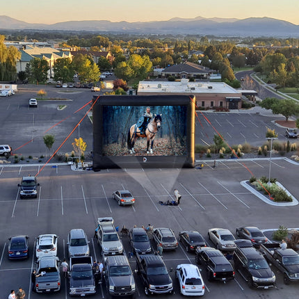 Elite Outdoor Movies Platinum 42' Inflatable Screen