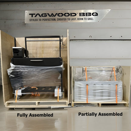 Tagwood BBQ 03SI Argentine Santa Maria Wood Fire & Charcoal Gaucho Grill