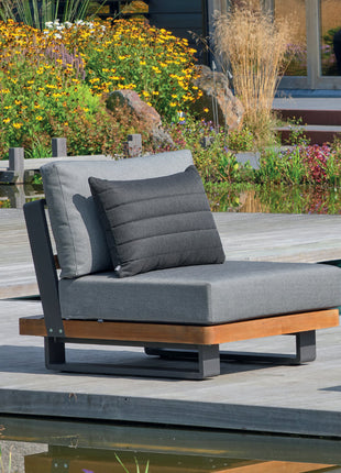 Fitz Roy Teak Armless Chair