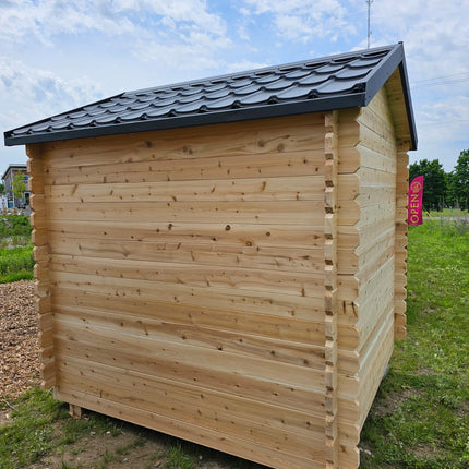 Leisurecraft Canadian Timber Georgian Cabin Sauna - Electric Heater Options