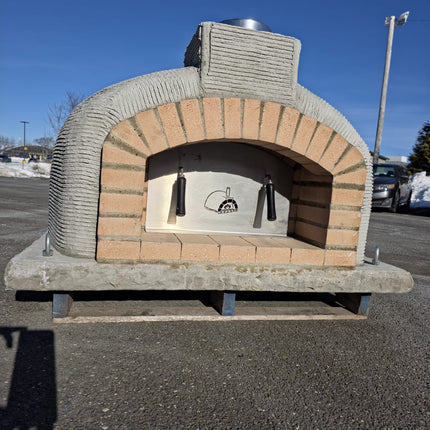 Traditional Wood Fired Brick Pizza Oven - Mediterranean Pro Naked