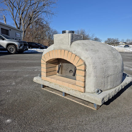Traditional Wood Fired Brick Pizza Oven - Mediterranean Pro Naked