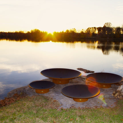 Fire Pit Art Asia 60" Fire Pit: Wood, Gas, or Propane Options