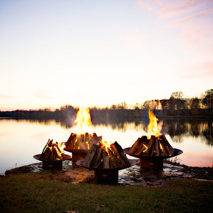 Fire Pit Art Asia 36" Fire Pit: Wood, Gas, or Propane Options