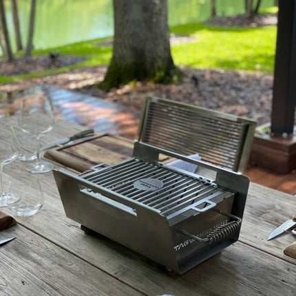 Tagwood BBQ 07SS Table Top Warming Brazier