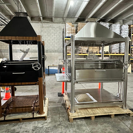 Tagwood BBQ 22SS XL Argentine Santa Maria Wood Fire & Charcoal Gaucho Grill