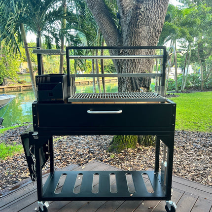 Tagwood BBQ 03SI Argentine Santa Maria Wood Fire & Charcoal Gaucho Grill