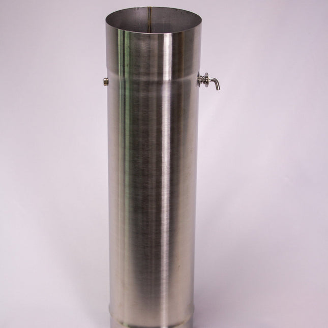 North Shore Sauna Sauna Stove Chimney Pipe with Damper | 4"