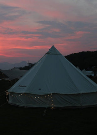 Khan C 400 Canvas Glamping Bell Tent